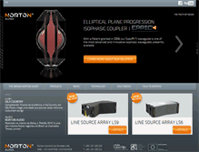 Tablet Screenshot of nortonaudio.com